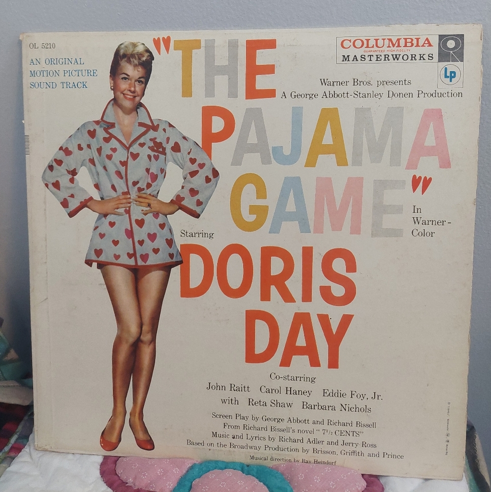 The Pajama Game Movie Soundtrack Record